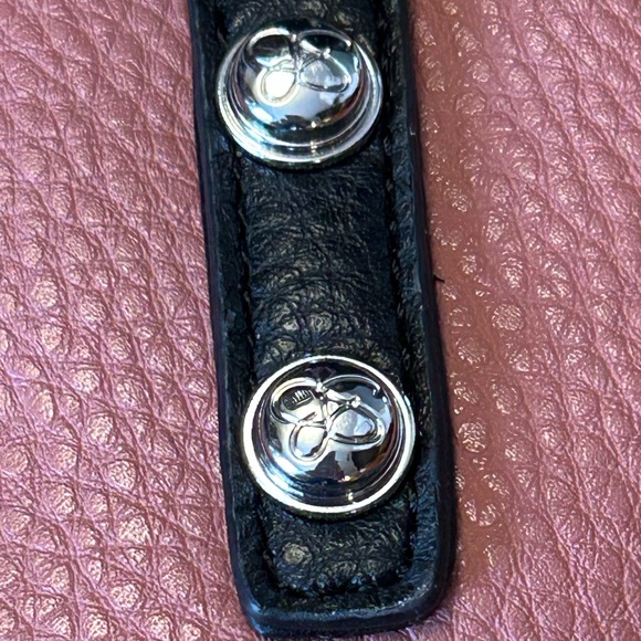 Jessica Simpson Elegant Colorblock Pink & Gray Women's Faux Leather Tote Bag EUC - Picture 7 of 15